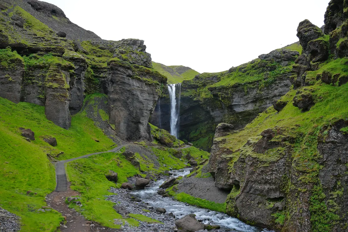 Base of the Waterfall